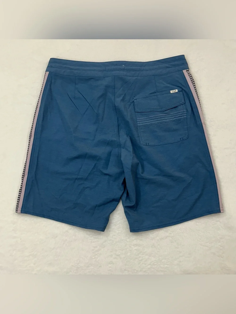 O’Neill Originals Blue Surf Pockets Classic Board Shorts Swim Trunks Men’s 31